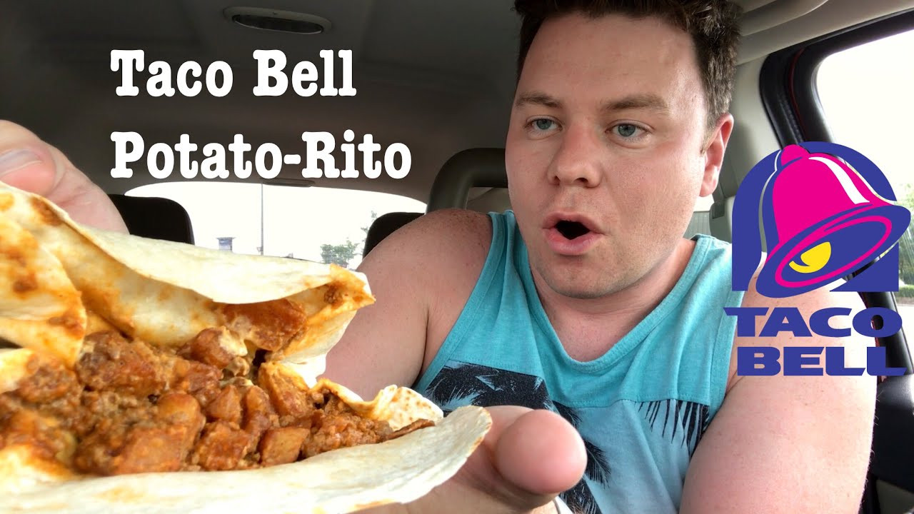 Taco Bell Potato Rito
 TACO BELL BEEFY POTATO RITO TANNERITO FAST FOOD REVIEW