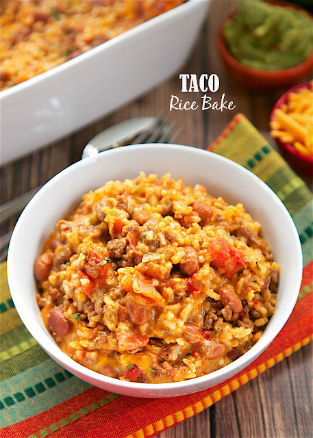 Taco Casserole With Rice
 Taco Rice Bake