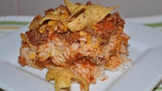 Taco Casserole With Rice
 Taco Rice Casserole recipe from Tablespoon