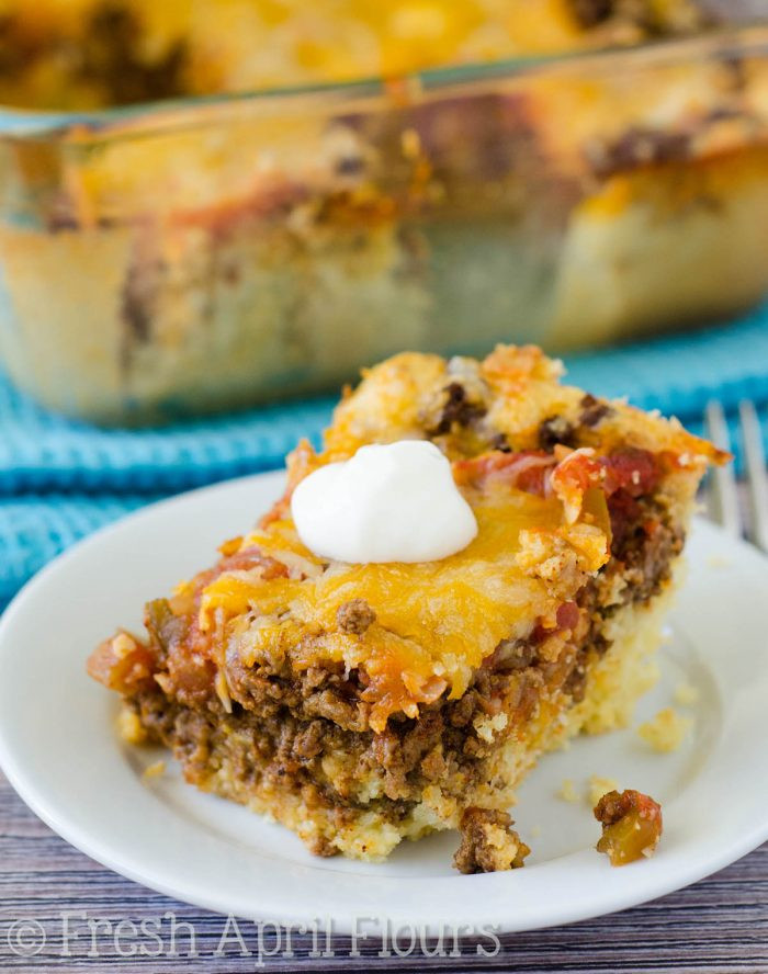 Taco Cornbread Casserole
 Baked Taco Casserole