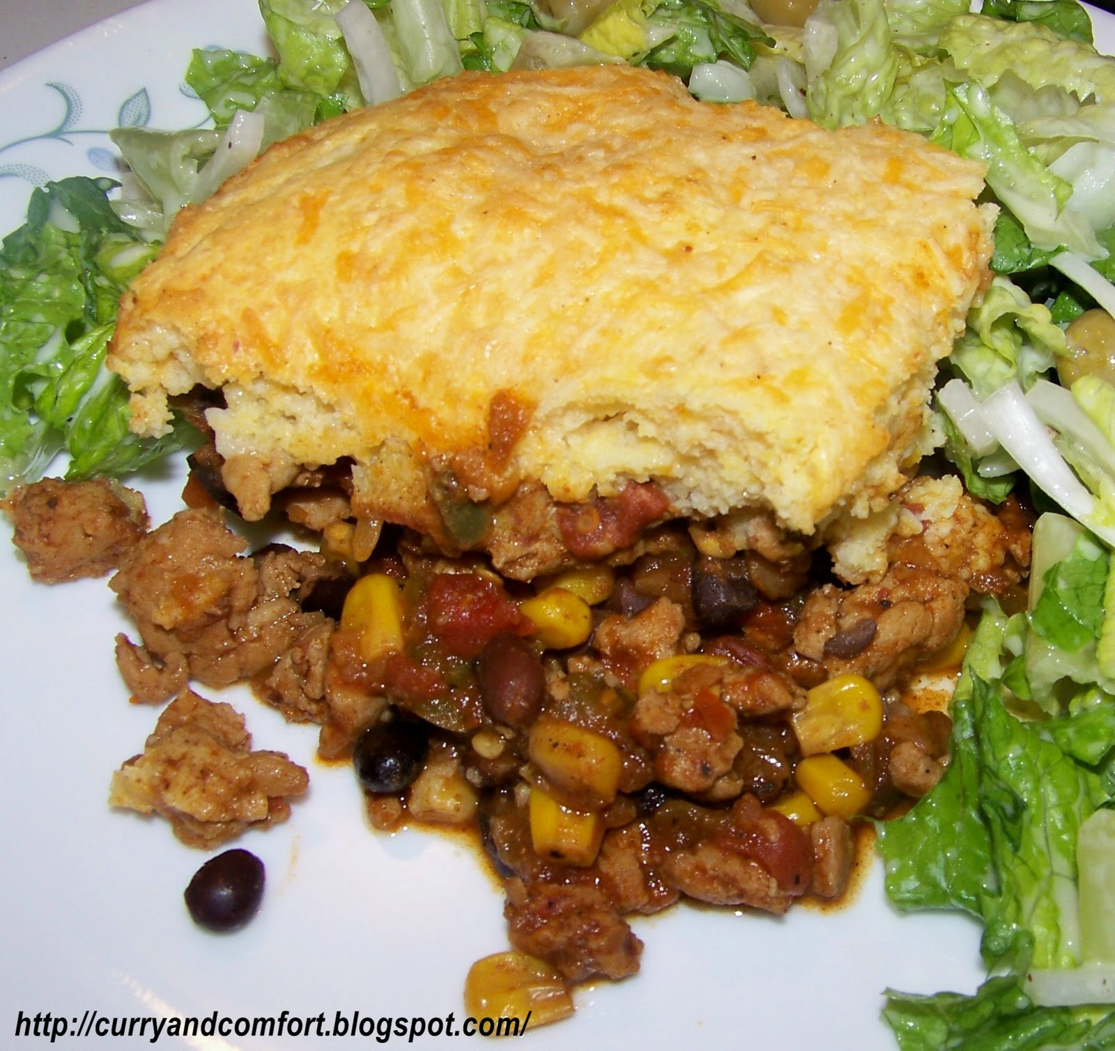 Taco Cornbread Casserole
 Kitchen Simmer Taco Cornbread Casserole Throwback Thursday