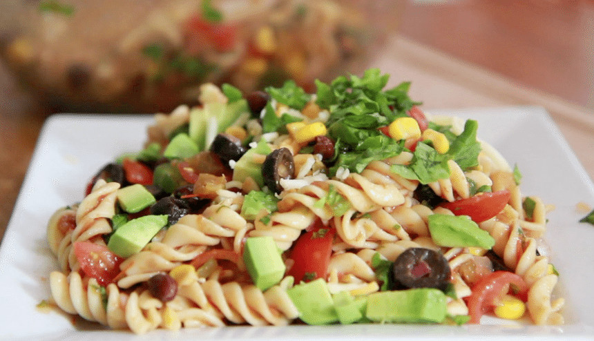 Taco Pasta Salad
 Taco Pasta Salad Recipe Light refreshing easy