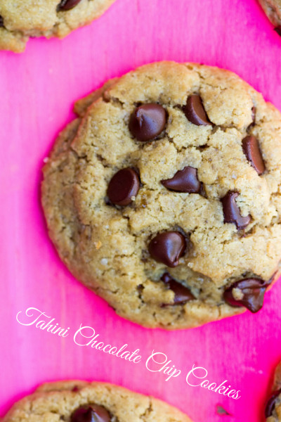 Tahini Chocolate Chip Cookies
 Tahini Chocolate Chip Cookies What Jew Wanna Eat