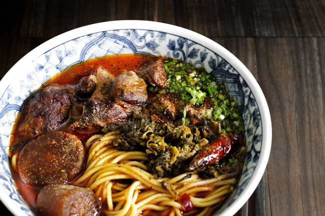 Taiwan Beef Noodle Soup
 Lady and Pups