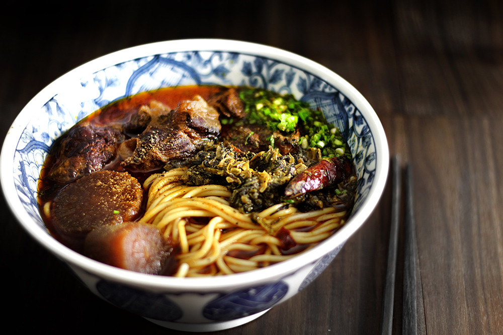 Taiwan Beef Noodle Soup
 Lady and Pups