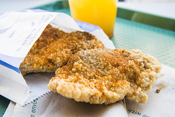 Taiwanese Fried Chicken
 Long line ups at Taiwanese fried chicken chain Hot Star