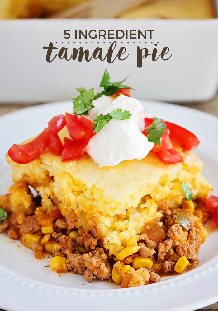 Tamale Pie Recipes
 5 Ingre nt Tamale Pie Thirty Handmade Days