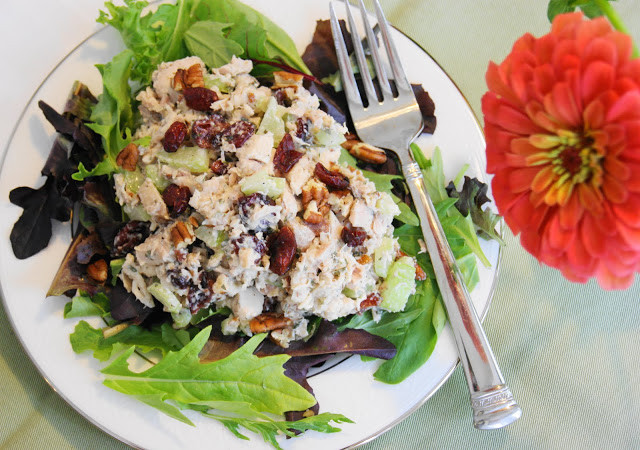 Tarragon Chicken Salad
 Pina Colada Chicken Salad with Grapes