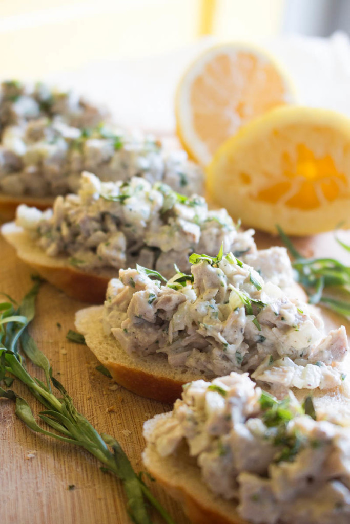 Tarragon Chicken Salad
 Lemon Tarragon Chicken Salad