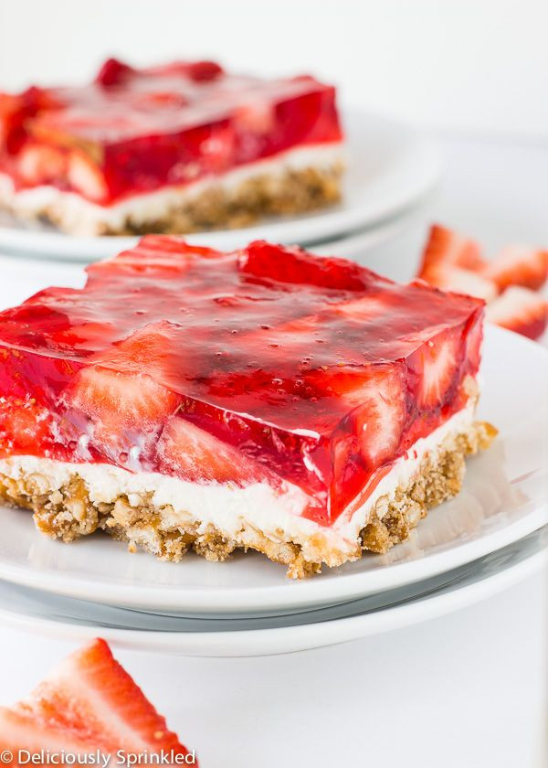 Taste Of Home Strawberry Pretzel Dessert
 Strawberry pretzel Pretzels and Strawberries on Pinterest