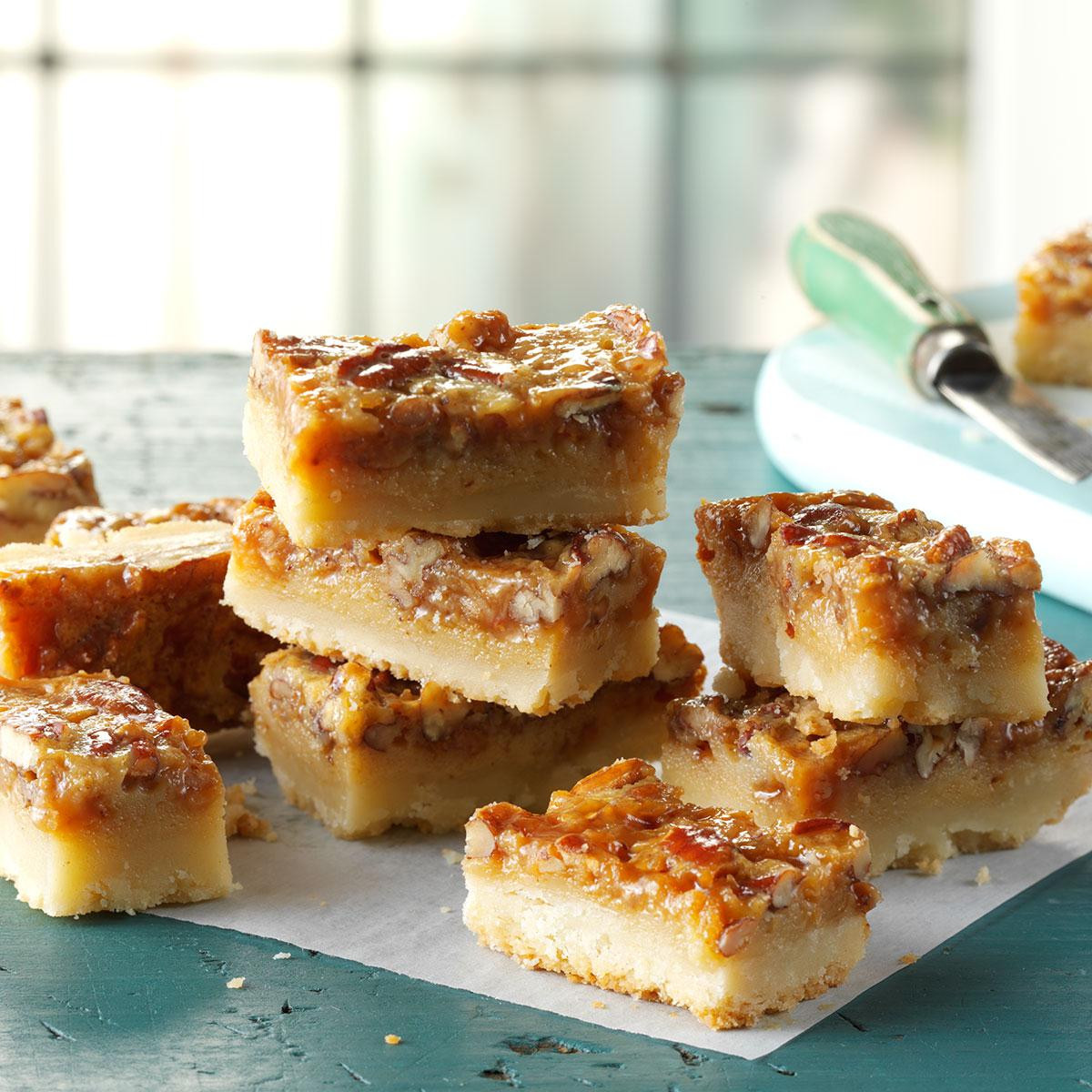 Taste Of Homes Desserts
 Pecan Pie Bars Recipe