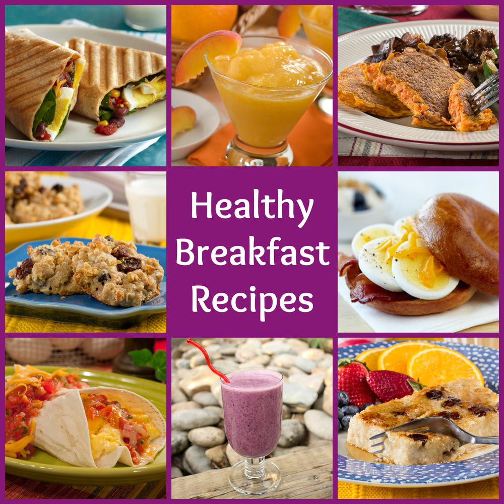 Tasty Breakfast Recipes
 18 Healthy Breakfast Recipes to Start Your Day Out Right