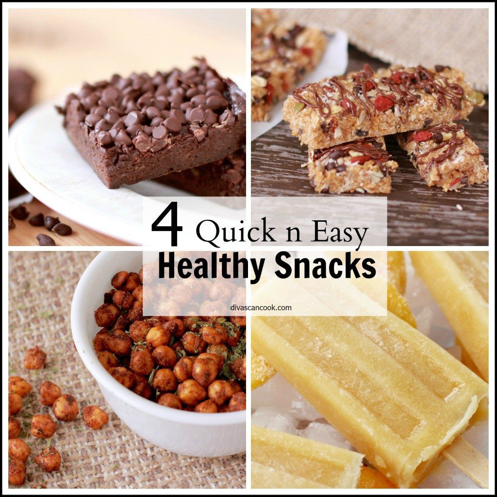 Tasty Healthy Snacks
 Healthy Quick Snack Ideas