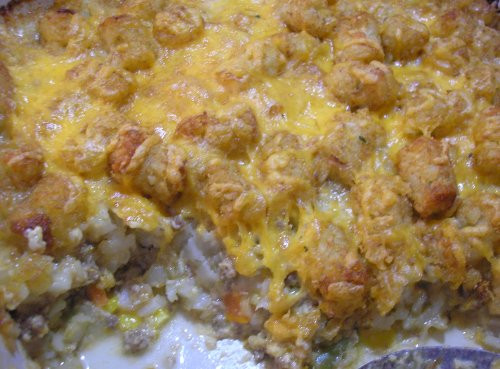 Tater Tot Casserole With Ground Beef
 Tater Tot Casserole