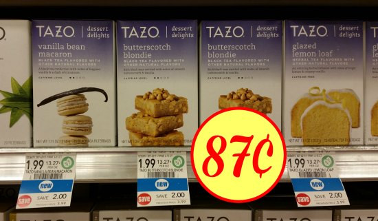 Tazo Dessert Delights
 New Tazo Tea Dessert Delights For Publix Sale – As Low As