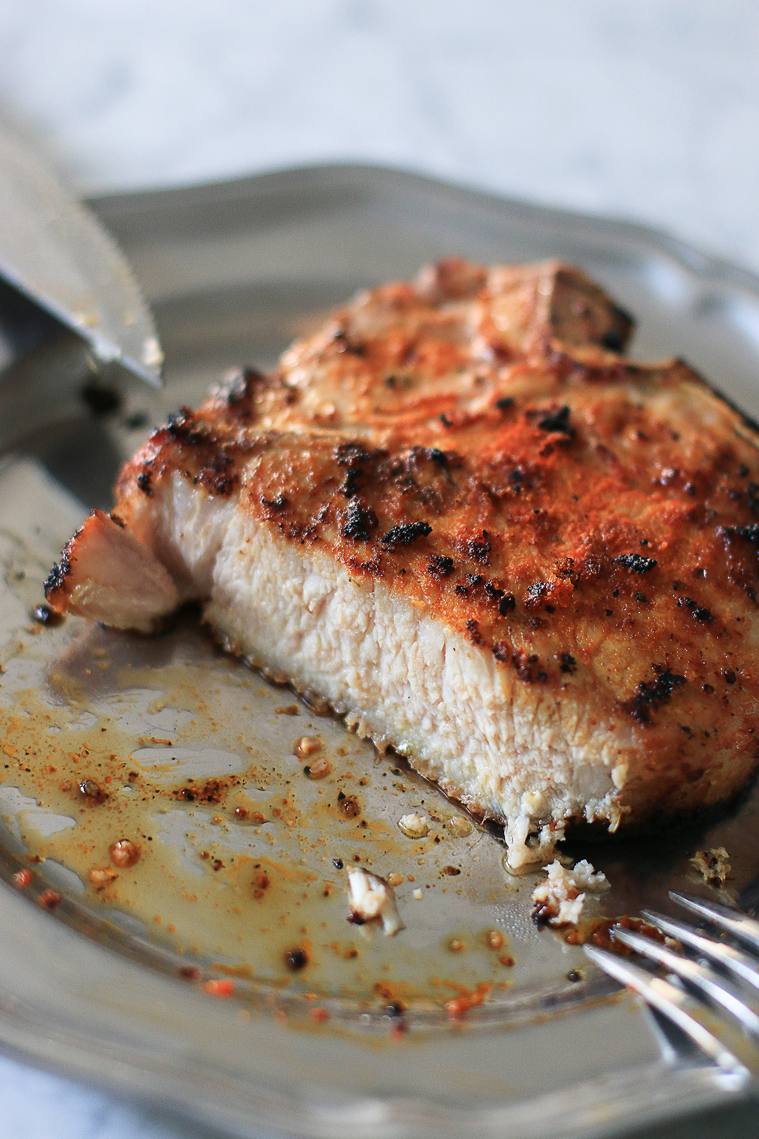 Temperature To Bake Pork Chops
 Pork Chop Dry Rub Anna Vocino