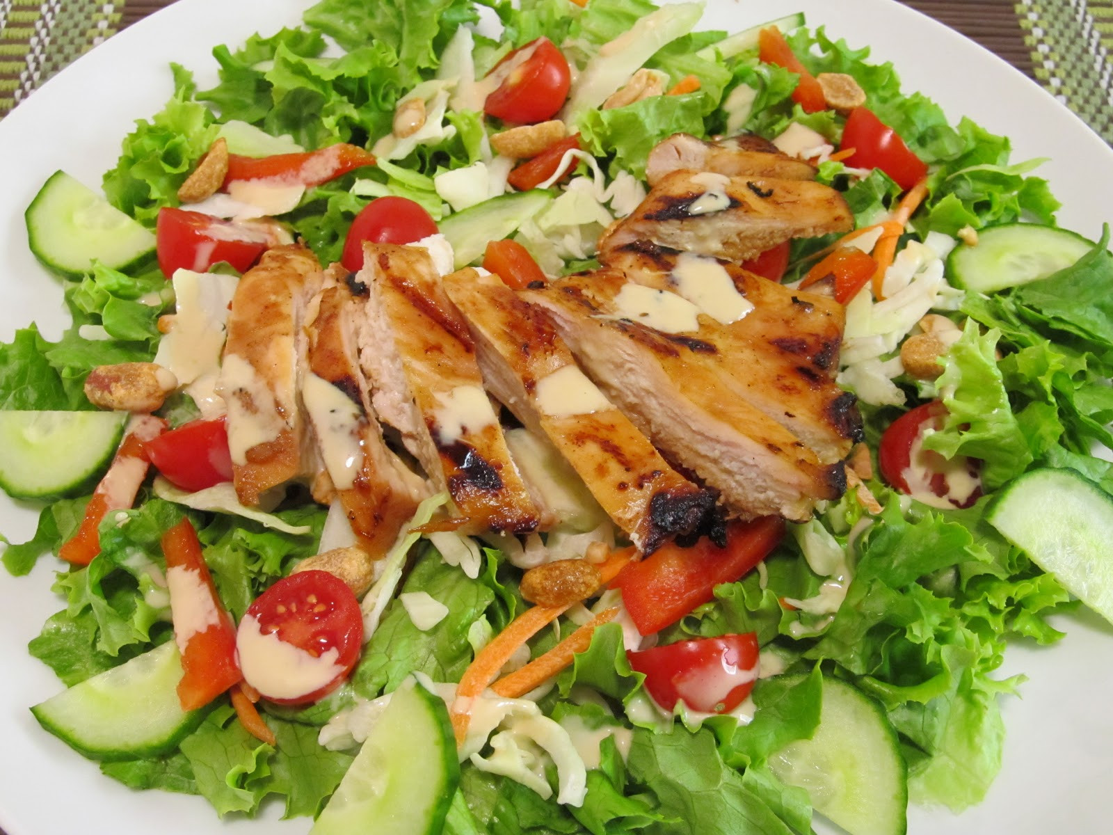 Teriyaki Chicken Salad
 Bevaris Alliance Teriyaki Chicken Salad