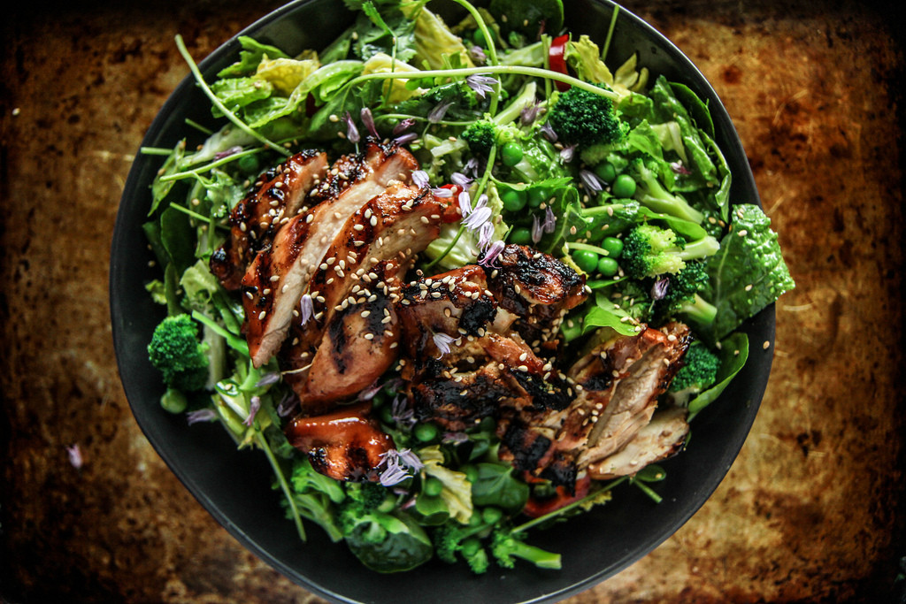 Teriyaki Chicken Salad
 Teriyaki Chicken Salad