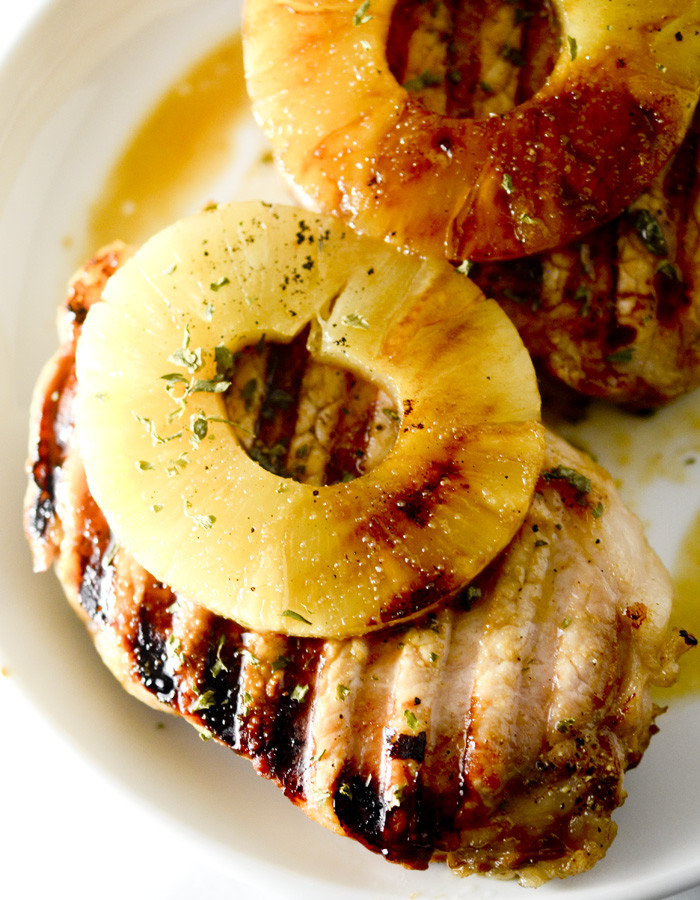 Teriyaki Pork Chops
 Skinny Teriyaki Pork Chops with Pineapple – Recipe Diaries