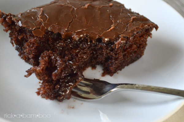 Texas Chocolate Sheet Cake
 Texas Sheet Cake