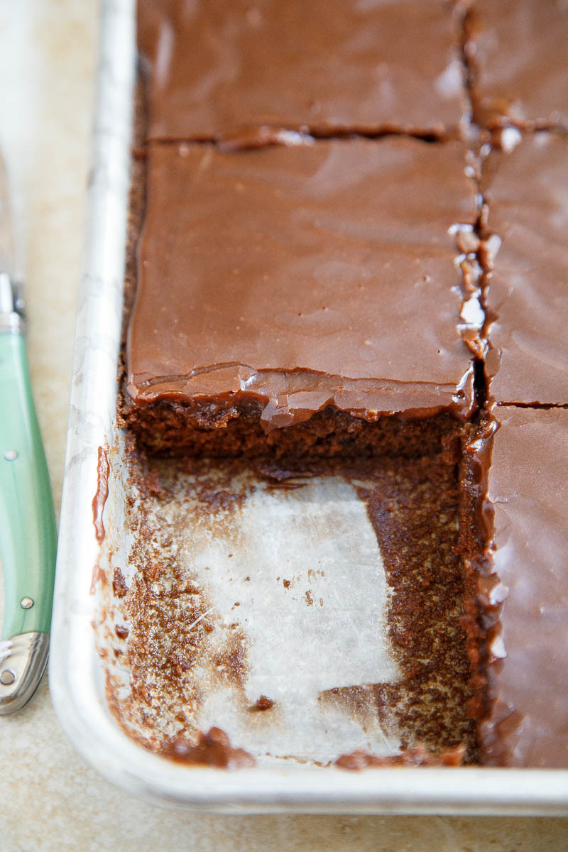 Texas Chocolate Sheet Cake
 Quarter Sheet Cake Texas Chocolate Sheet Cake