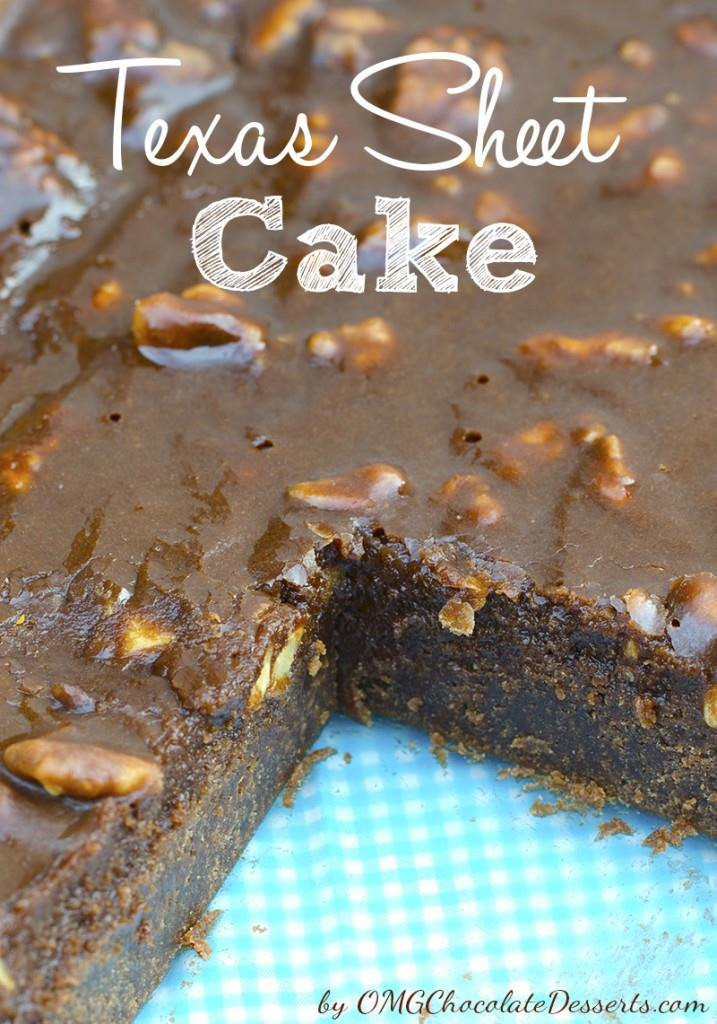 Texas Chocolate Sheet Cake
 Texas Sheet Cake