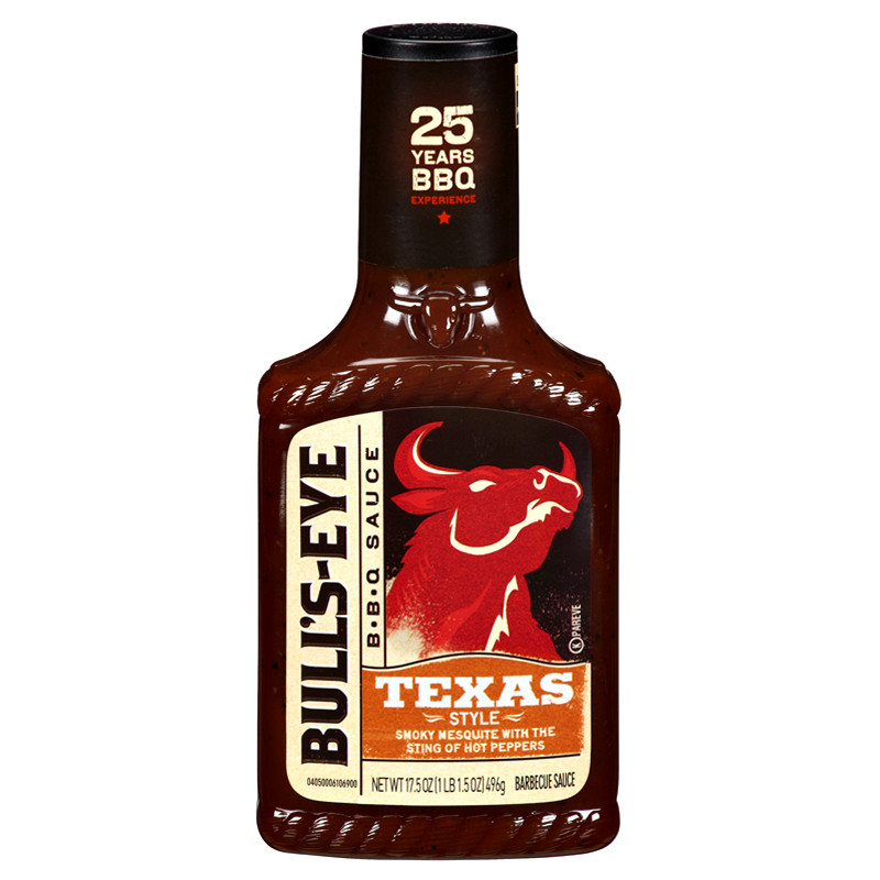 Texas Style Bbq Sauce
 Bull s Eye Texas Style BBQ Sauce 17 5oz 496g