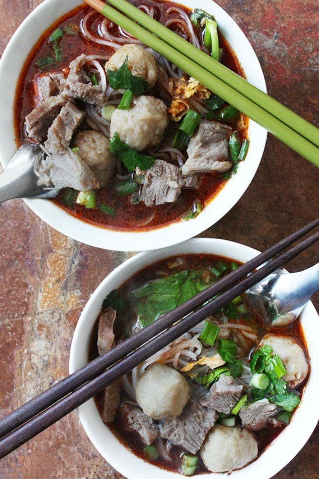 Thai Boat Noodles
 18 Noodle Soup Recipes to Make You Temporarily For
