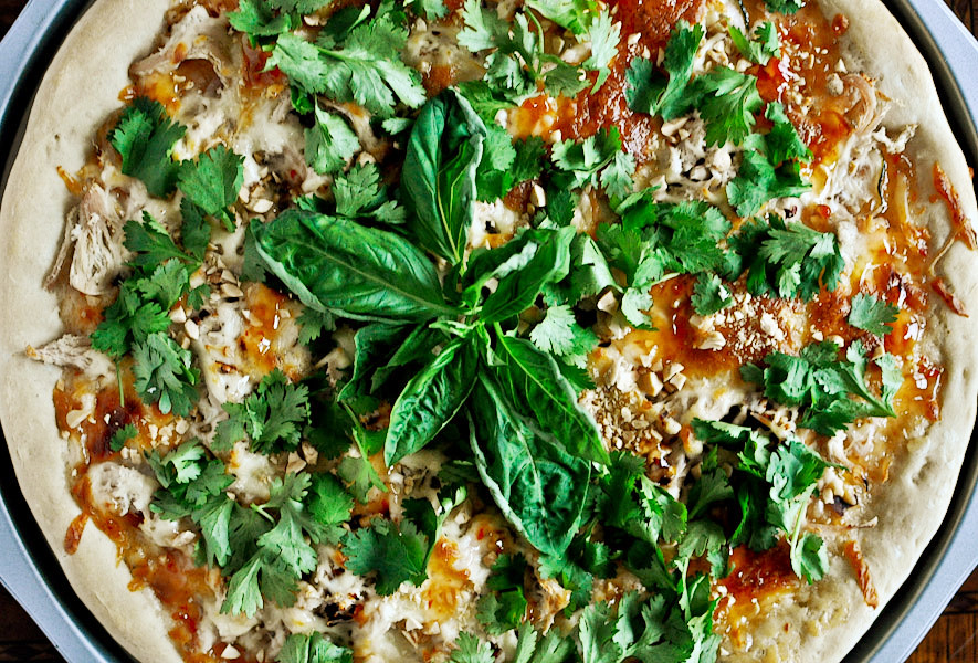 Thai Chicken Pizza
 Thai Chicken Pizza