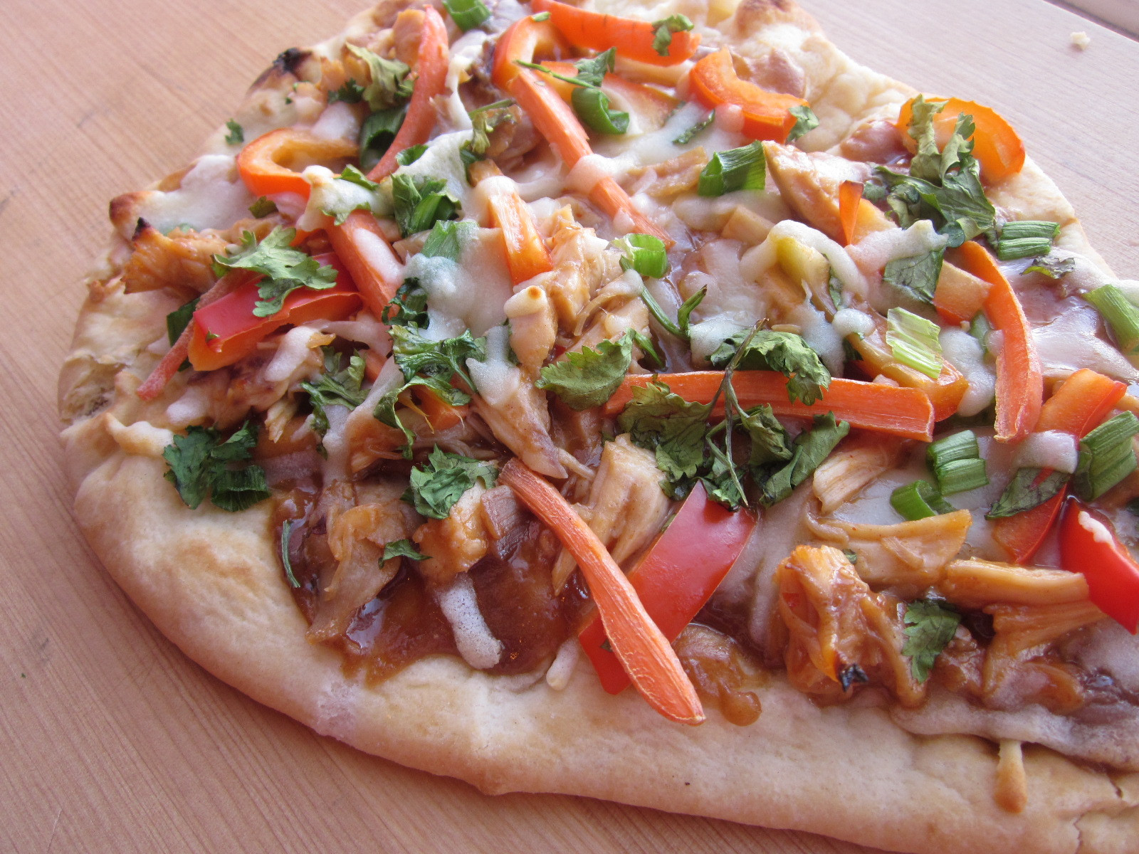 Thai Chicken Pizza
 Sweet Luvin In The Kitchen Thai Chicken Pizza