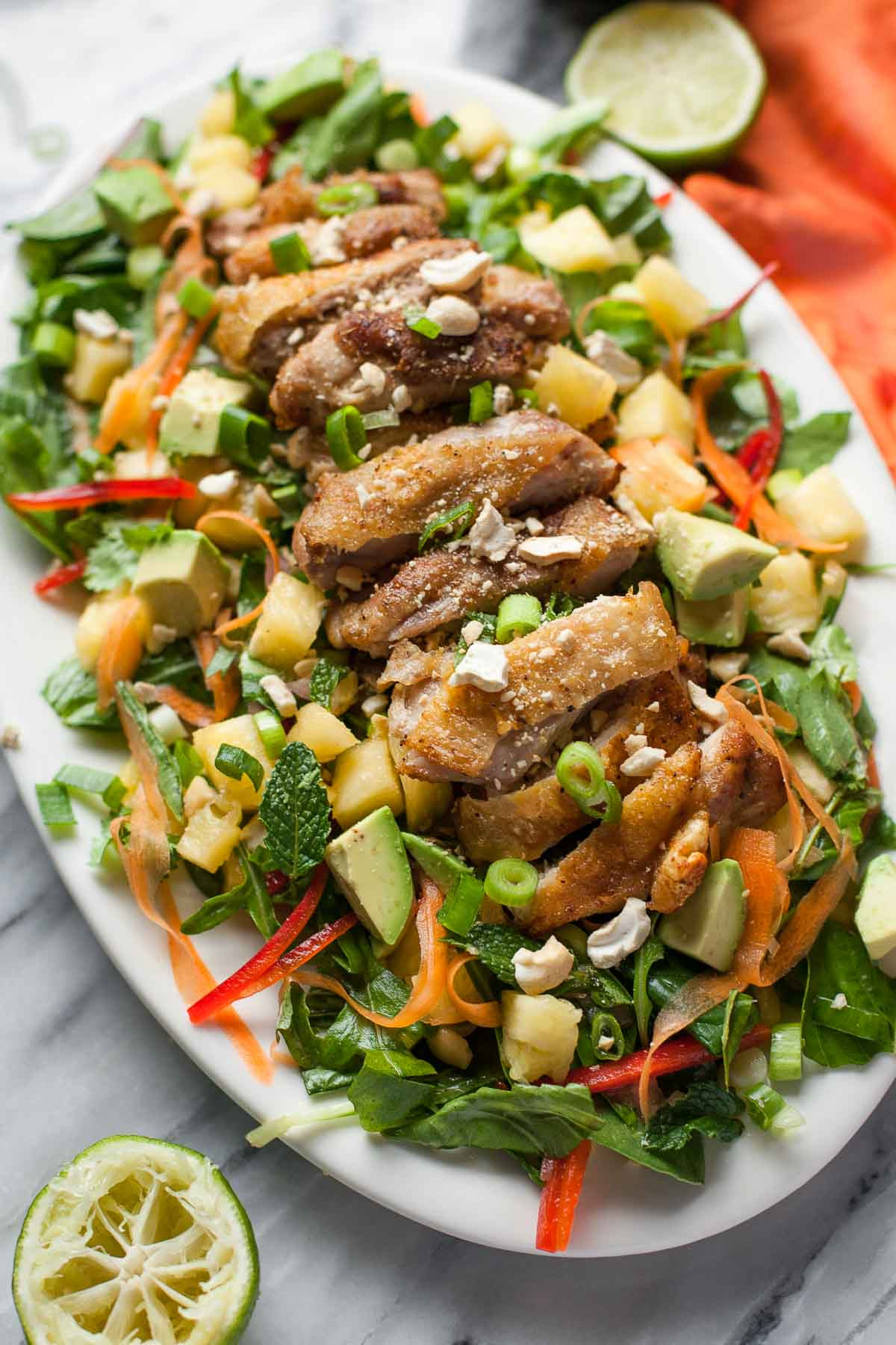 Thai Chicken Salad
 Thai Chicken Salad – Honest Cooking