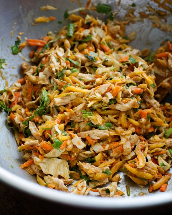 Thai Chicken Salad
 Chopped Thai Chicken Salad Recipe Pinch of Yum