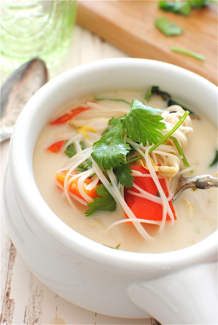 Thai Chicken Soup Recipe
 Slow Cooker Thai Chicken Noodle Soup