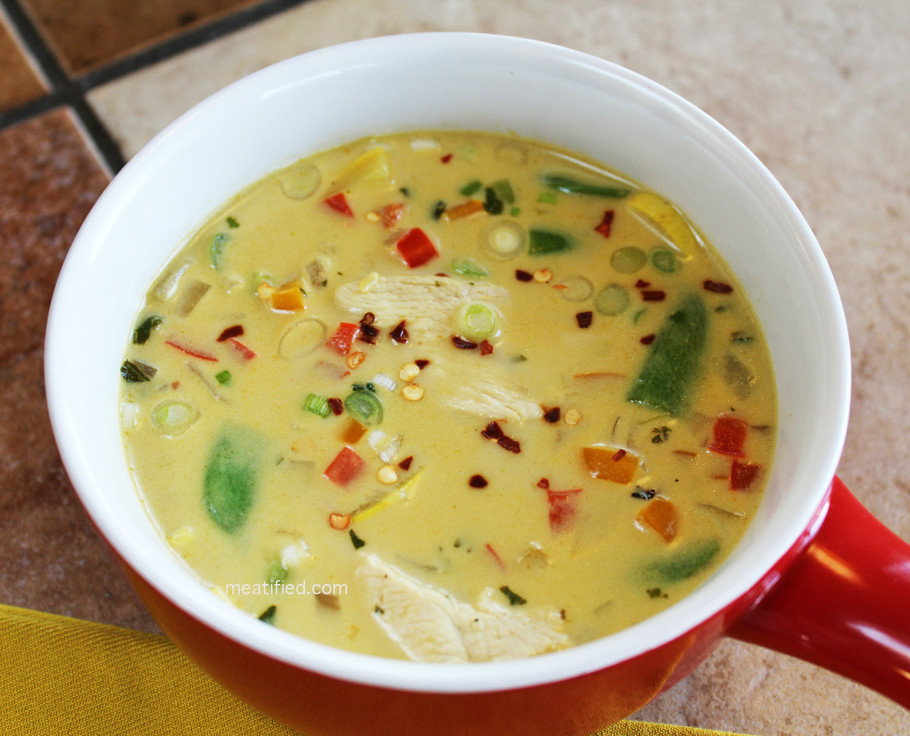Thai Chicken Soup Recipe
 Thai Chicken Soup meatified