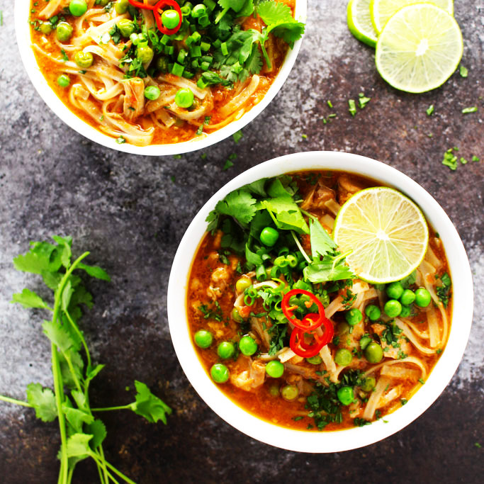 Thai Chicken Soup Recipe
 authentic thai chicken noodle soup recipe