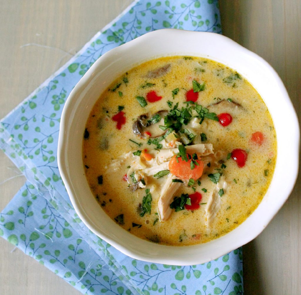 Thai Chicken Soup Recipe
 Thai Chicken Soup Recipe — Dishmaps