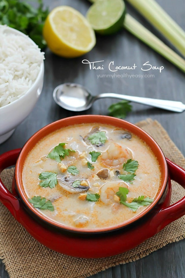 Thai Coconut Soup Recipes
 thai coconut shrimp soup