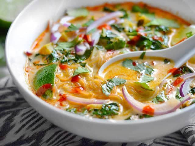 Thai Coconut Soup Recipes
 Thai Curry Ve able Soup Bud Bytes