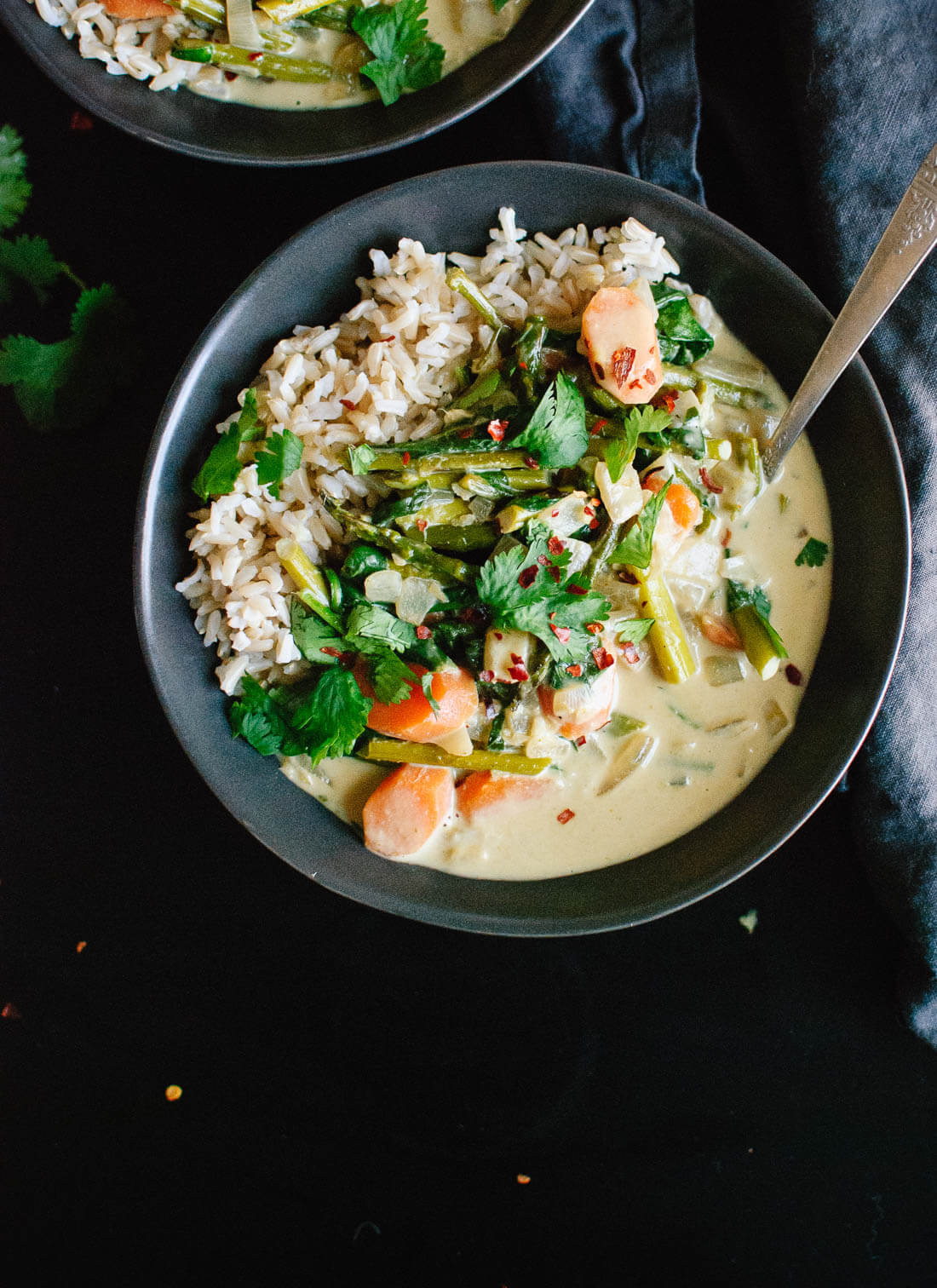 Thai Curry Recipes
 Thai Green Curry with Spring Ve ables Cookie and Kate