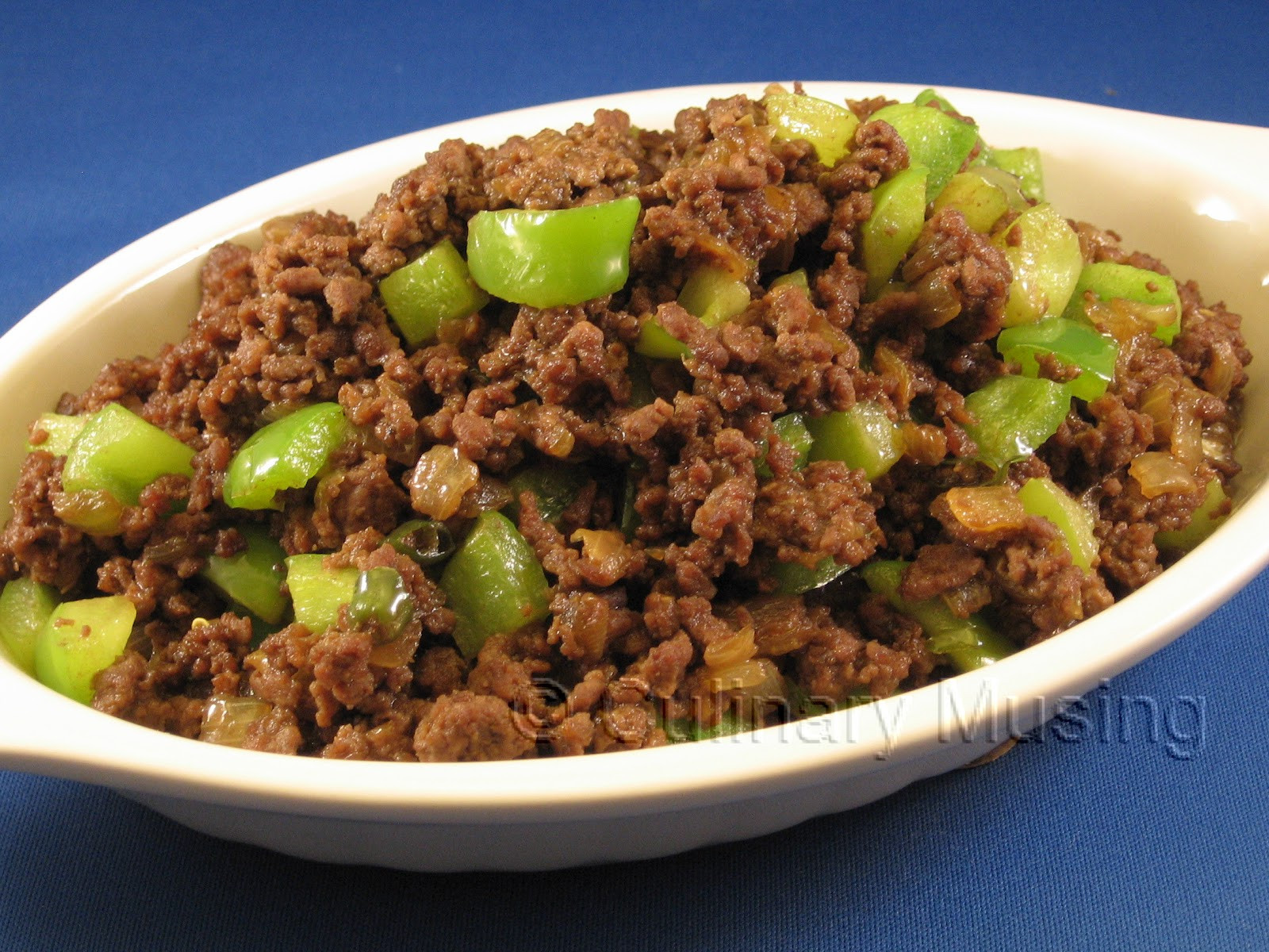 Thai Ground Beef
 Culinary Musing of a Silicon Valley Mom Thai Ground Beef