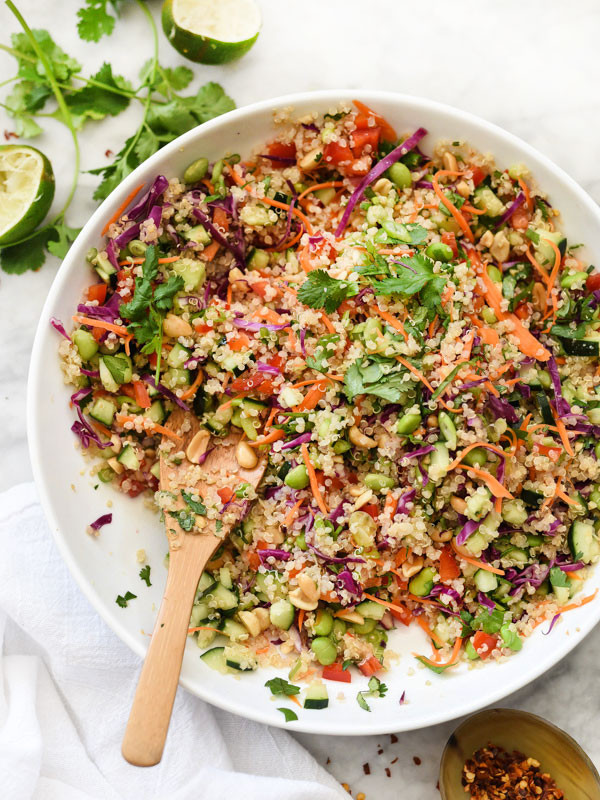 Thai Quinoa Salad
 Top 40 Delicious Ve arian Recipes For Christmas