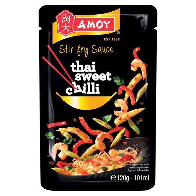 Thai Stir Fry Sauces
 Amoy Sweet Thai Chilli Stir Fry Sauce 120g from Ocado