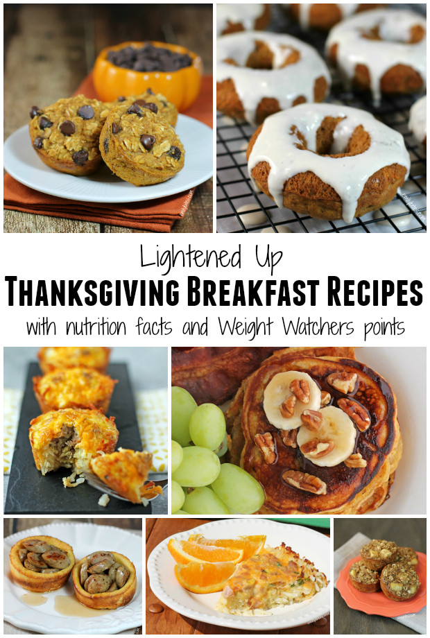 Thanksgiving Breakfast Ideas
 Lightened Up Thanksgiving Recipes Roundup Emily Bites