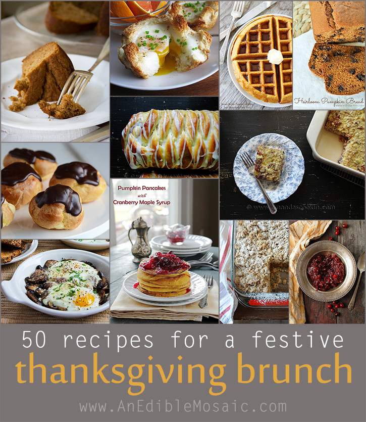 Thanksgiving Breakfast Ideas
 50 Recipes for a Festive Thanksgiving Brunch An Edible