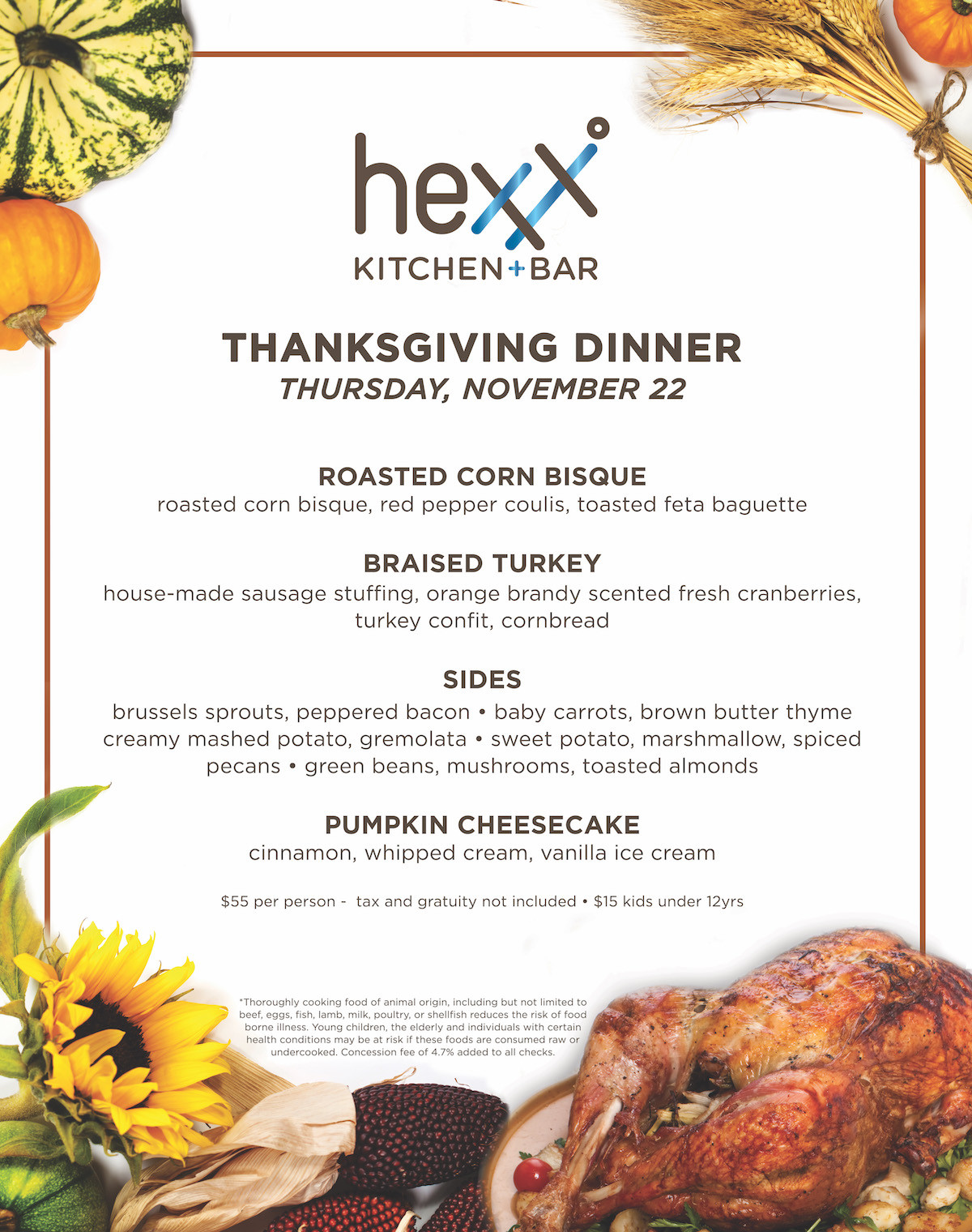 Thanksgiving Dinner 2018
 Thanksgiving Dinner 2018 HEXX kitchen