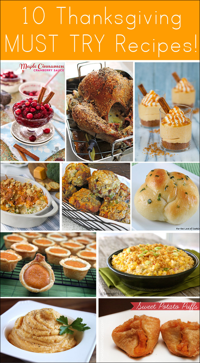 Thanksgiving Dinner Ideas Pinterest
 10 Amazing Thanksgiving Recipes Thanksgiving Dinner Ideas