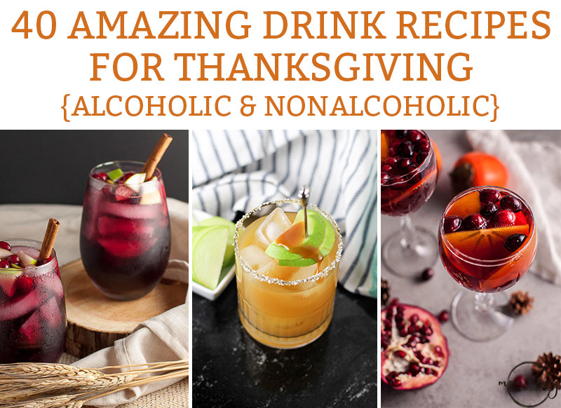 Thanksgiving Drinks Non Alcoholic
 40 Amazing Thanksgiving Drink Recipes Alcoholic