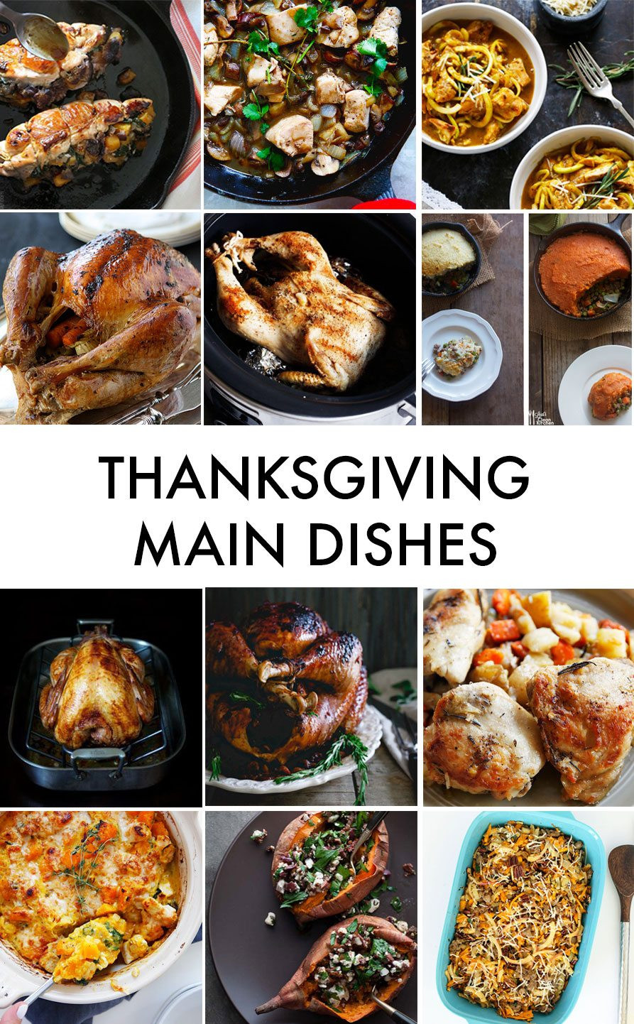 Thanksgiving Main Dishes
 Gluten Free Thanksgiving Recipes Lexi s Clean Kitchen