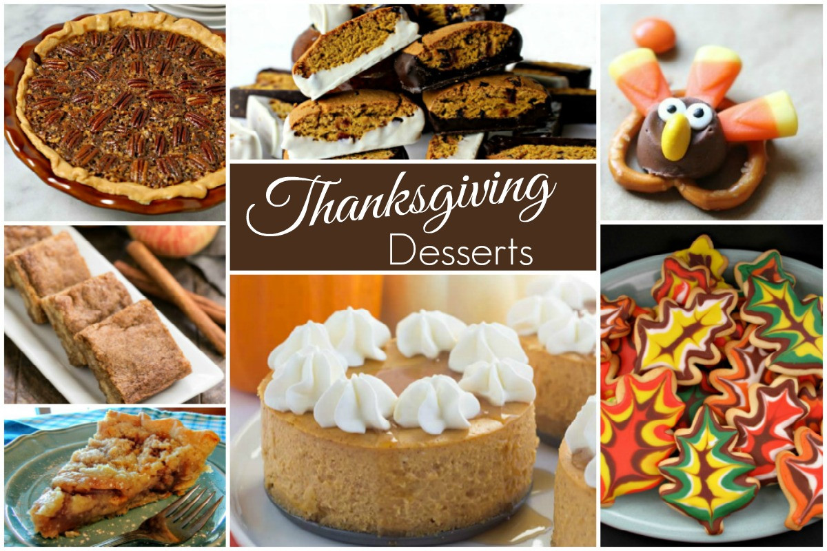 Thanksgiving Recipes Desserts
 Thanksgiving Desserts and our Delicious Dishes Recipe Party