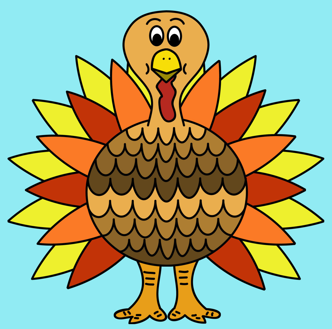 Thanksgiving Turkey Clip Art
 Free Turkey Clip Art Clipartix